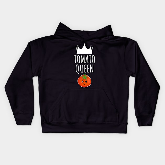 Tomato Queen Kids Hoodie by LunaMay